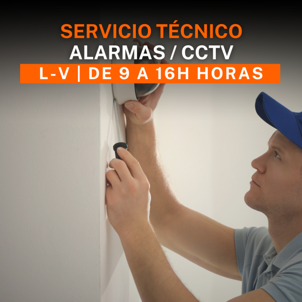 SERVICIO TÉCNICO ALARMAS / CCTV